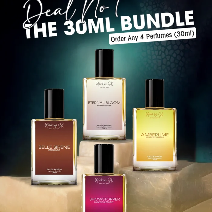 Buy Any 4 x 30ml Perfumes & Save More – Get 10% Off + Free Delivery